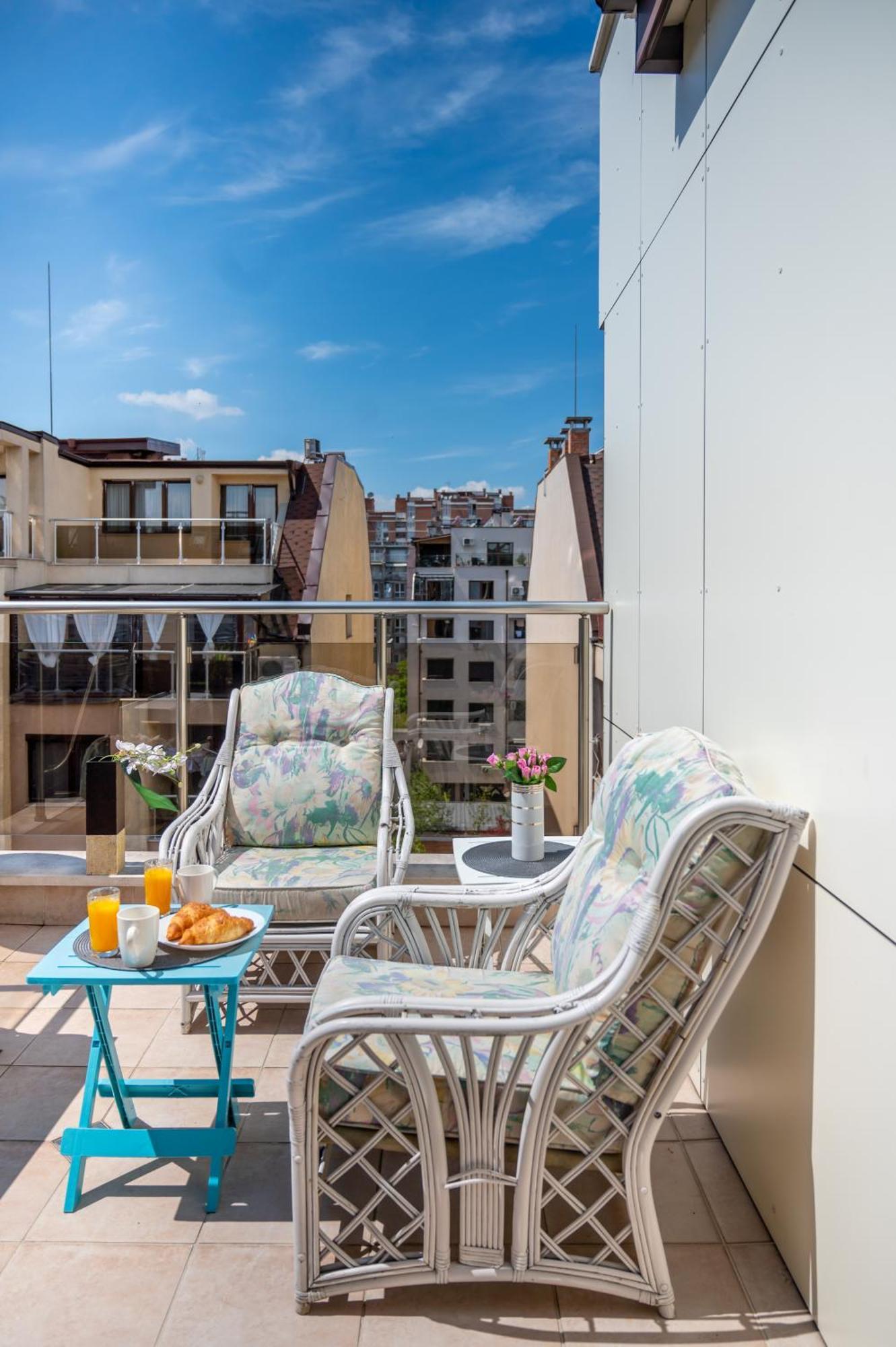 索菲亞Colorful Studio With Balcony - Free Parking公寓 外观 照片